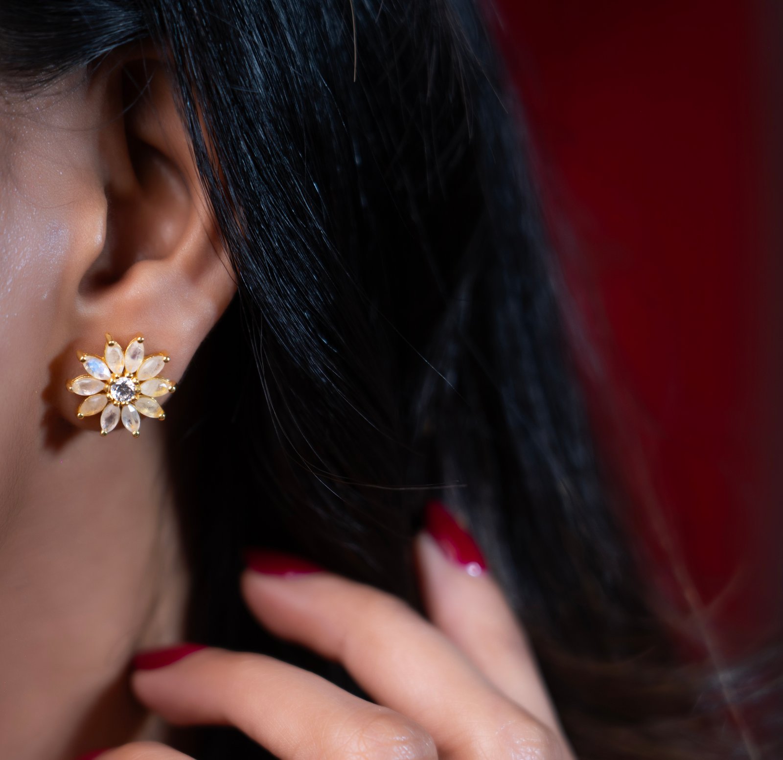 Astra Petale Studs